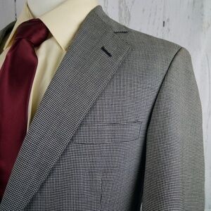 Jos A Bank Executive Collection 43R Gray Suit Blazer Sport Coat